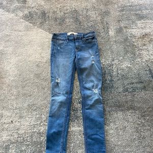 Hollister super skinny jeans size 0